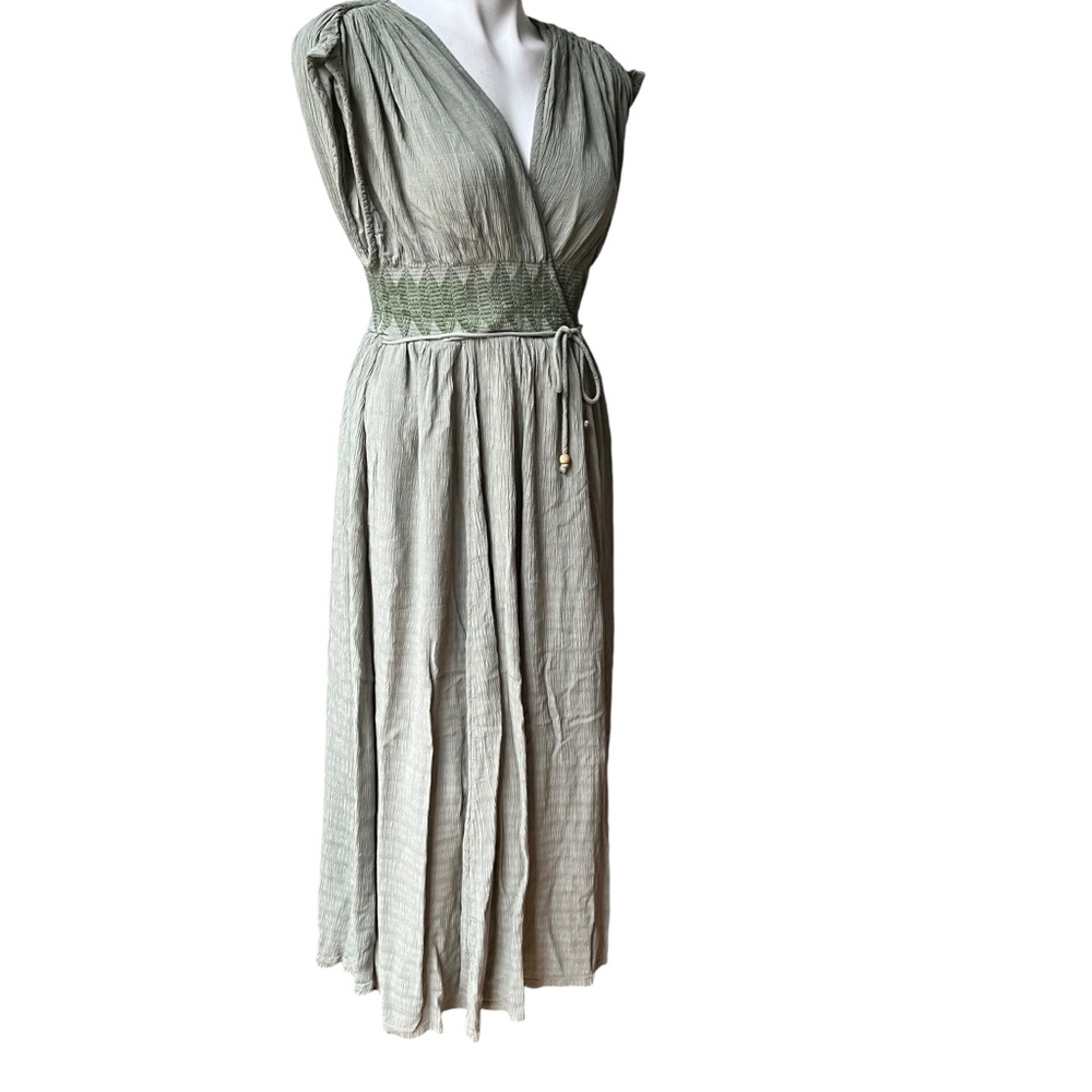 Free People Devon Maxi Dress in Seagrass, Sz S - Picture 5 of 16